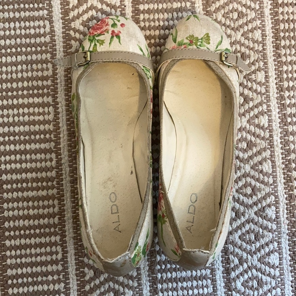 Floral Aldo Heels